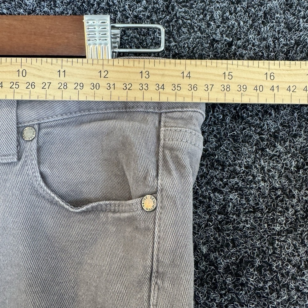 Paige Jeans Womens Size 29 Grey Skyline Skinny Low Rise Stretch Denim USA - Picture 6 of 8